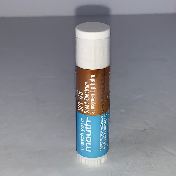 New True Blue Spa Watch Your Mouth Lip Balm - Picture 1 of 7
